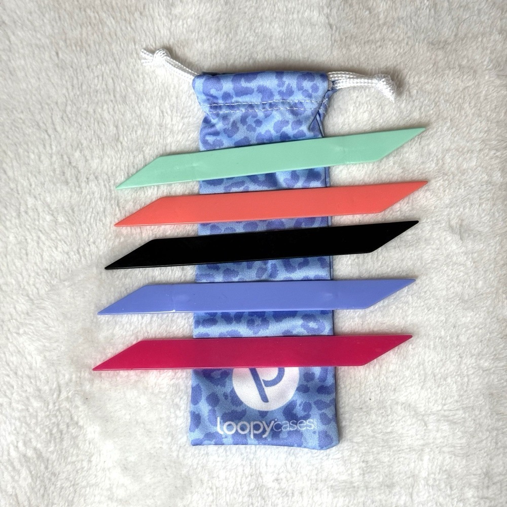 Loopy Case Loops x 5 Leopard Prints & Sleeve - Picture 3 of 3